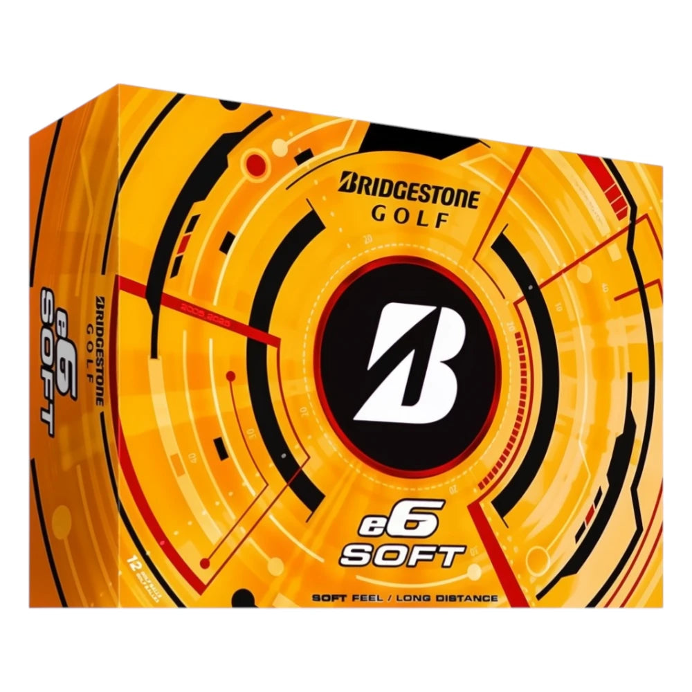 Bridgestone E6 Soft Golf Balls | White