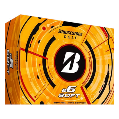 Bridgestone E6 Soft Golf Balls | White
