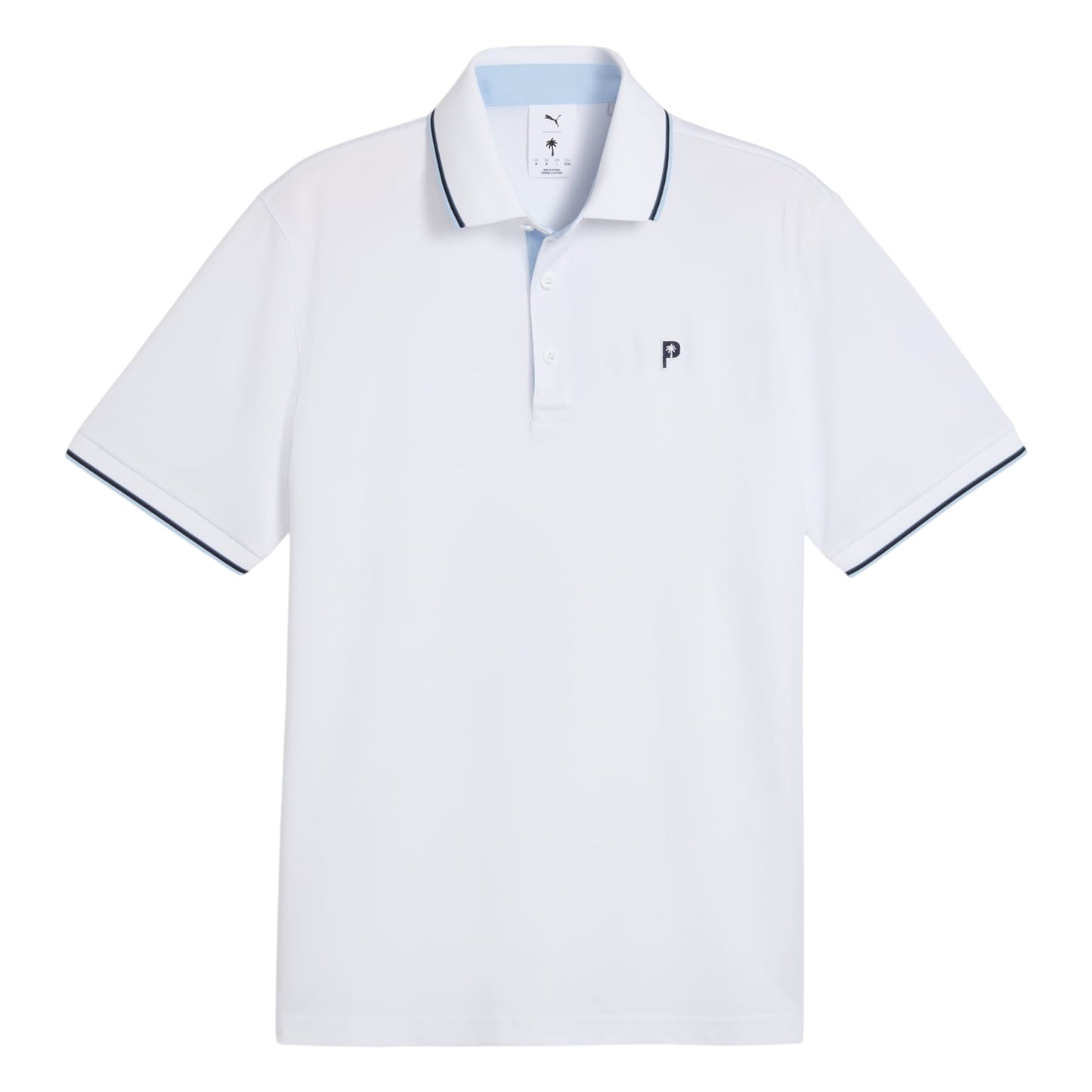 Puma x Palm Tree Crew Tipped Golf Polo Shirt 630034