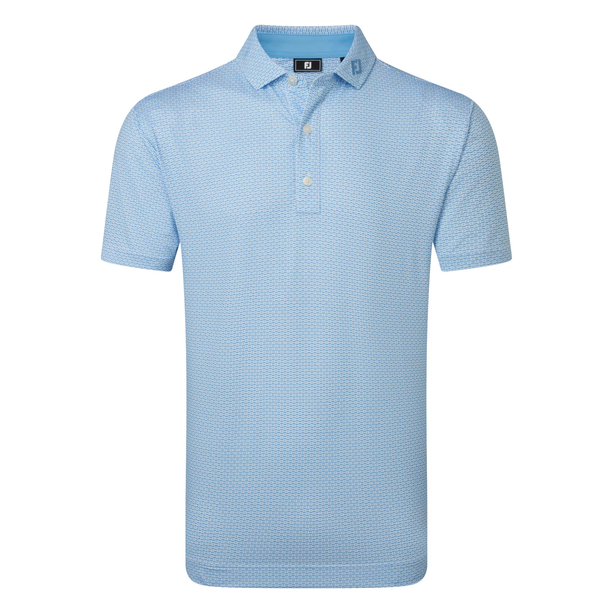 Footjoy Nautical Flag Print Lisle Golf Polo Shirt 39261