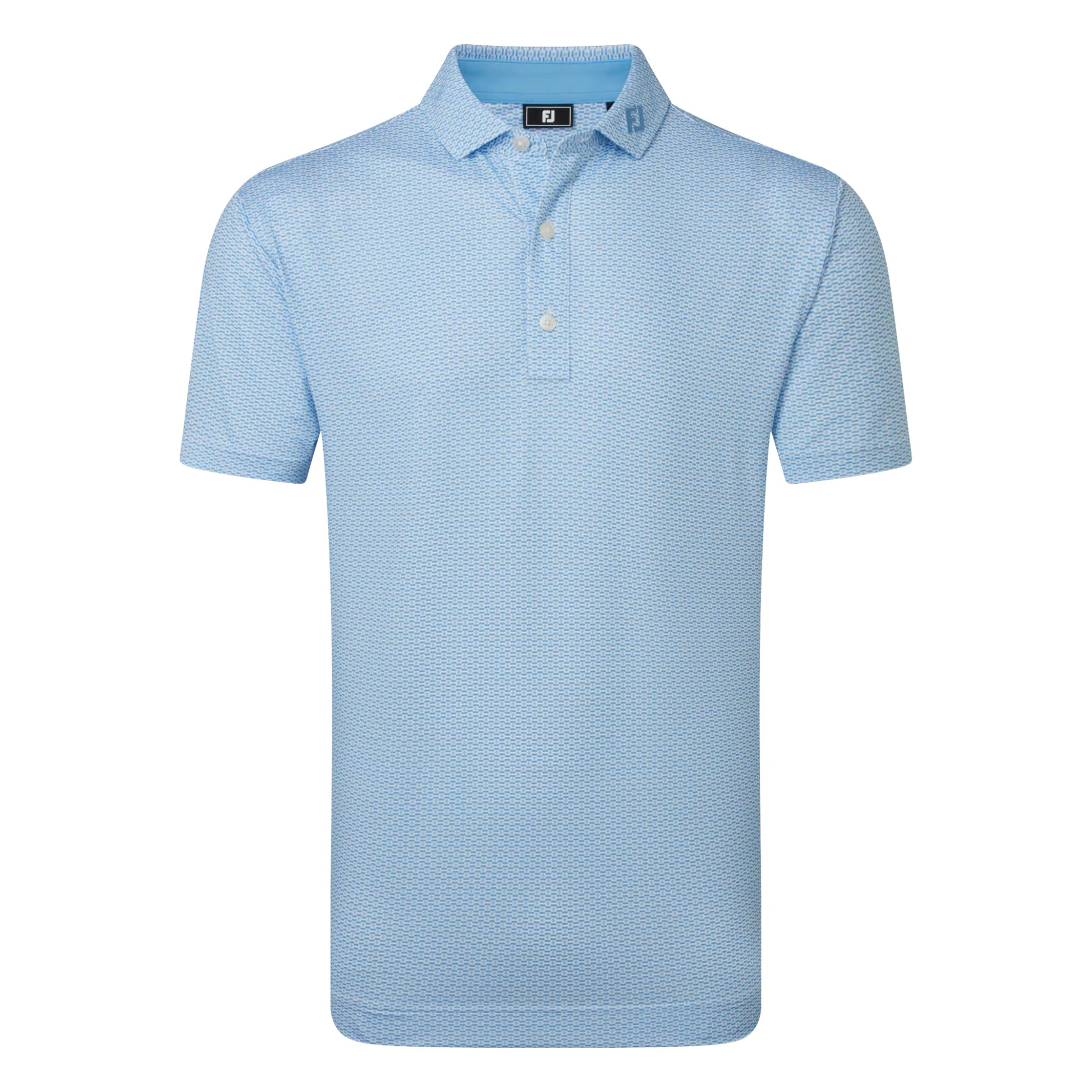 Footjoy Nautical Flag Print Lisle Golf Polo Shirt 39261