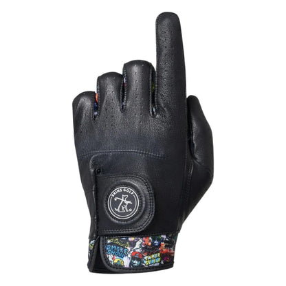 Skins Golf Smoke Show Black Glove