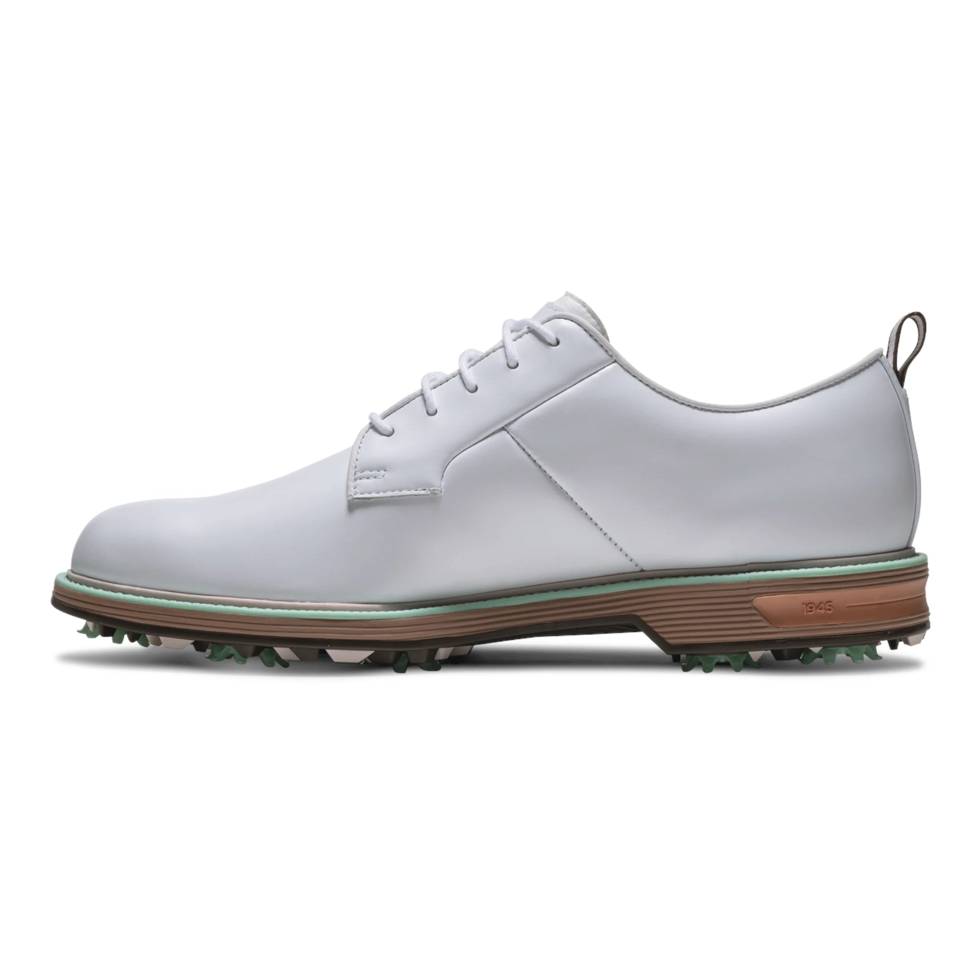FootJoy Premiere Series Field Golf Shoes 54566 White/Tan/Mint FootJoy Premiere Series Field Golf Shoes 54566 White/Tan/Mint