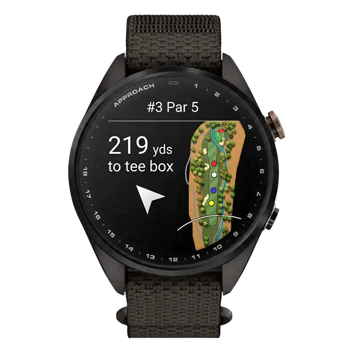Garmin Approach S72 43mm GPS Golf Watch