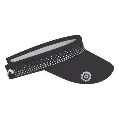 Surprizeshop Crystal Telephone Wire Golf Visor TV009005
