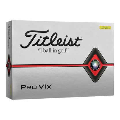 Titleist 2019 Pro V1x Golf Balls | Yellow