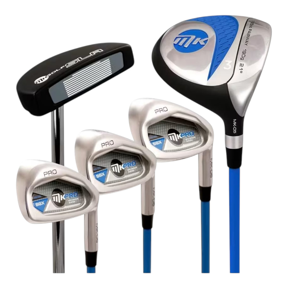 Left Handed MKids MK Pro Junior Golf Package Set 10-12 Years