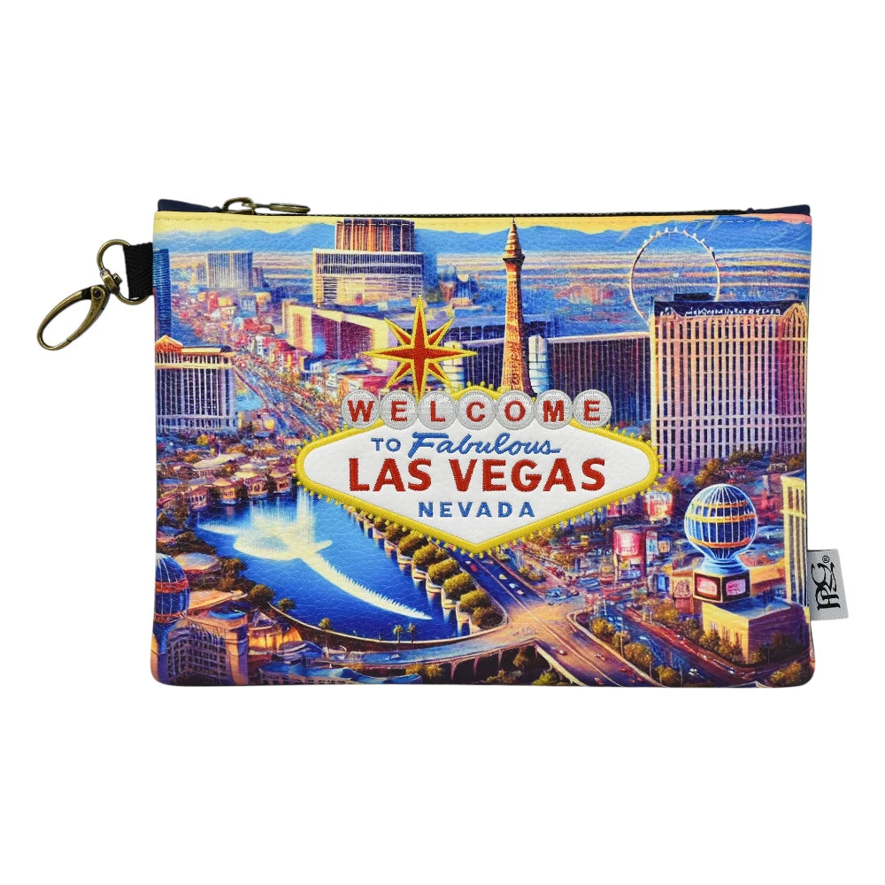 PRG Originals Vegas Strip Vintage Golf Zip Tote Bag