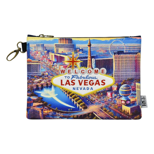 PRG Originals Vegas Strip Vintage Golf Zip Tote Bag
