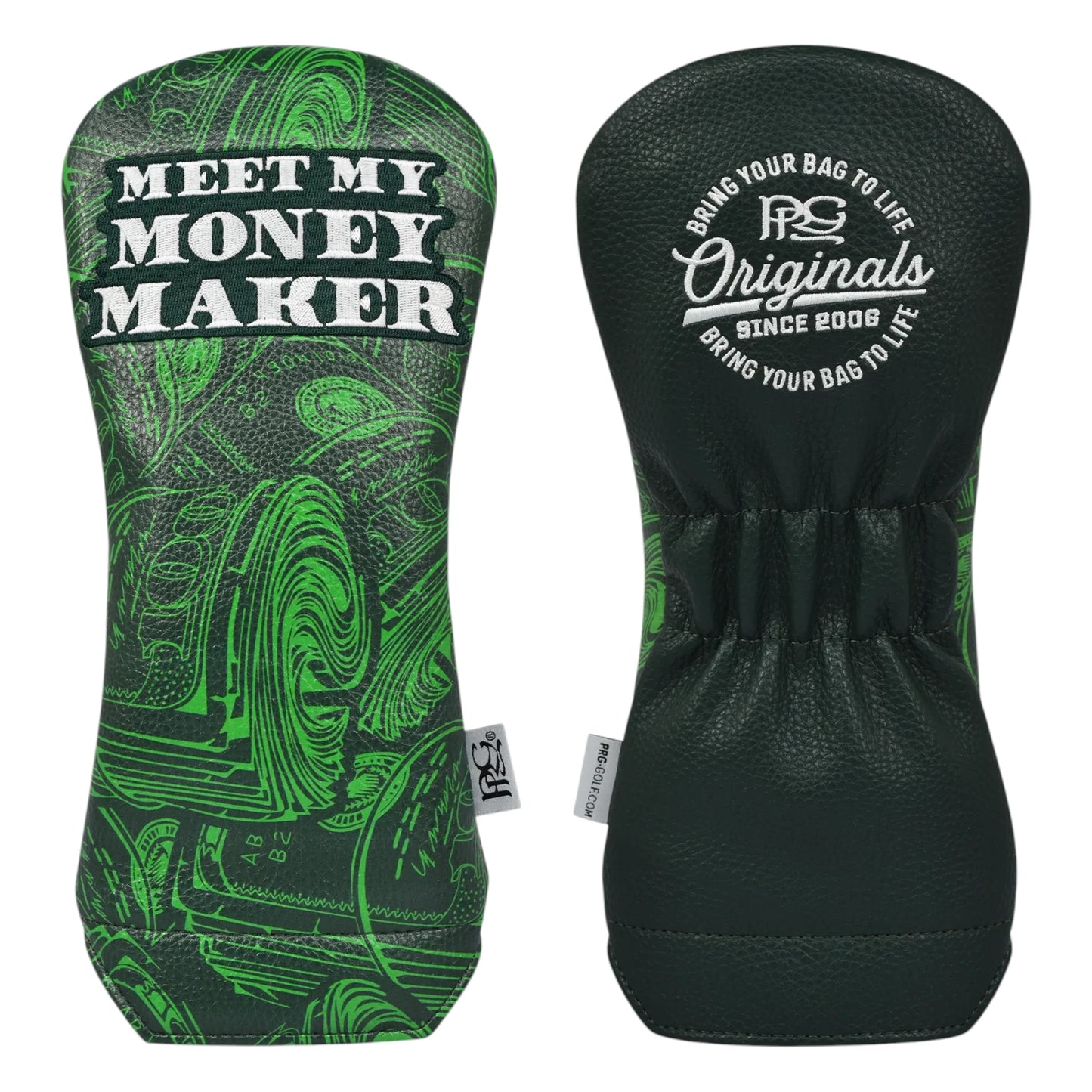 PRG Originals Money Maker Vintage Golf Headcover | Fairway
