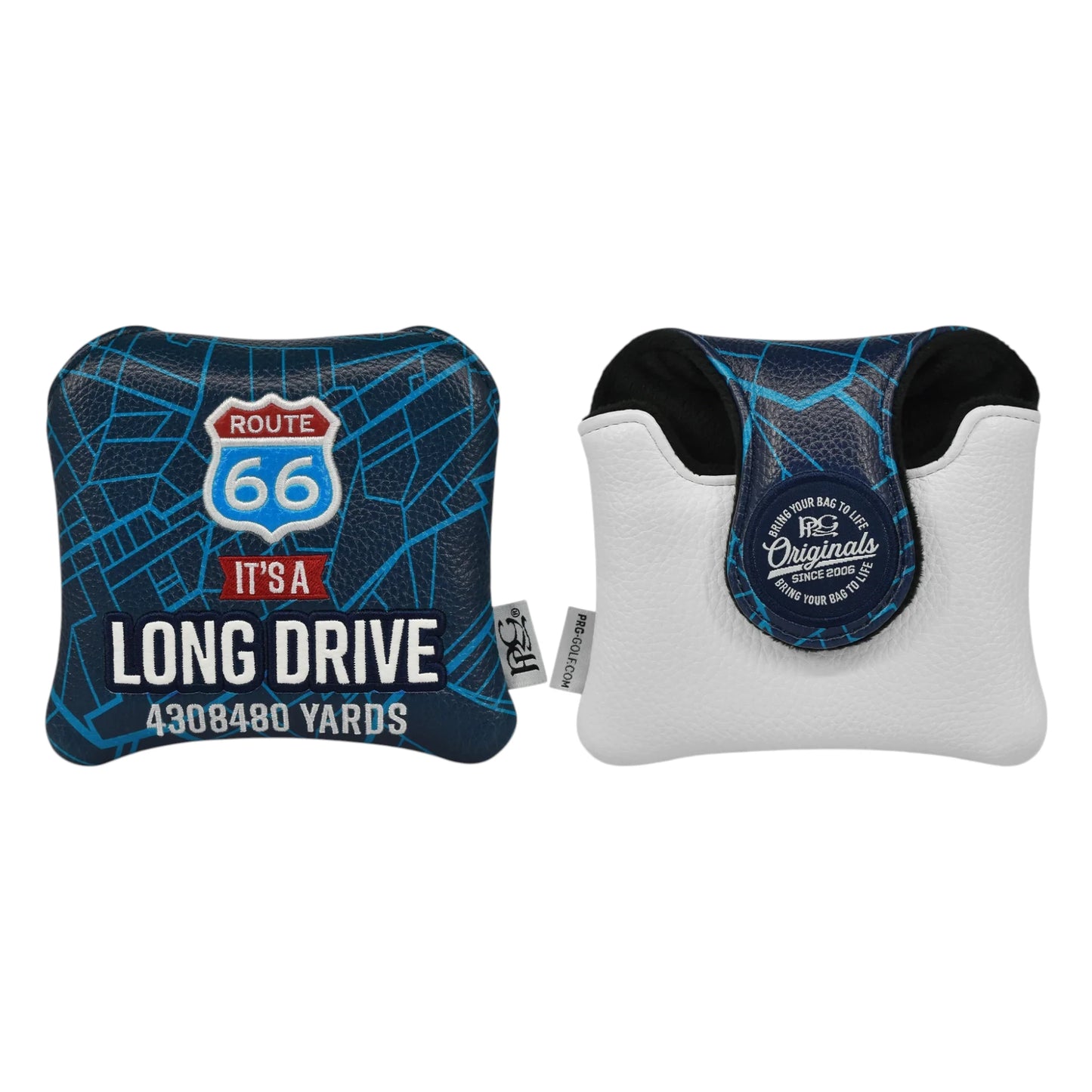 PRG Originals Route 66 Vintage Golf Headcover | Mallet