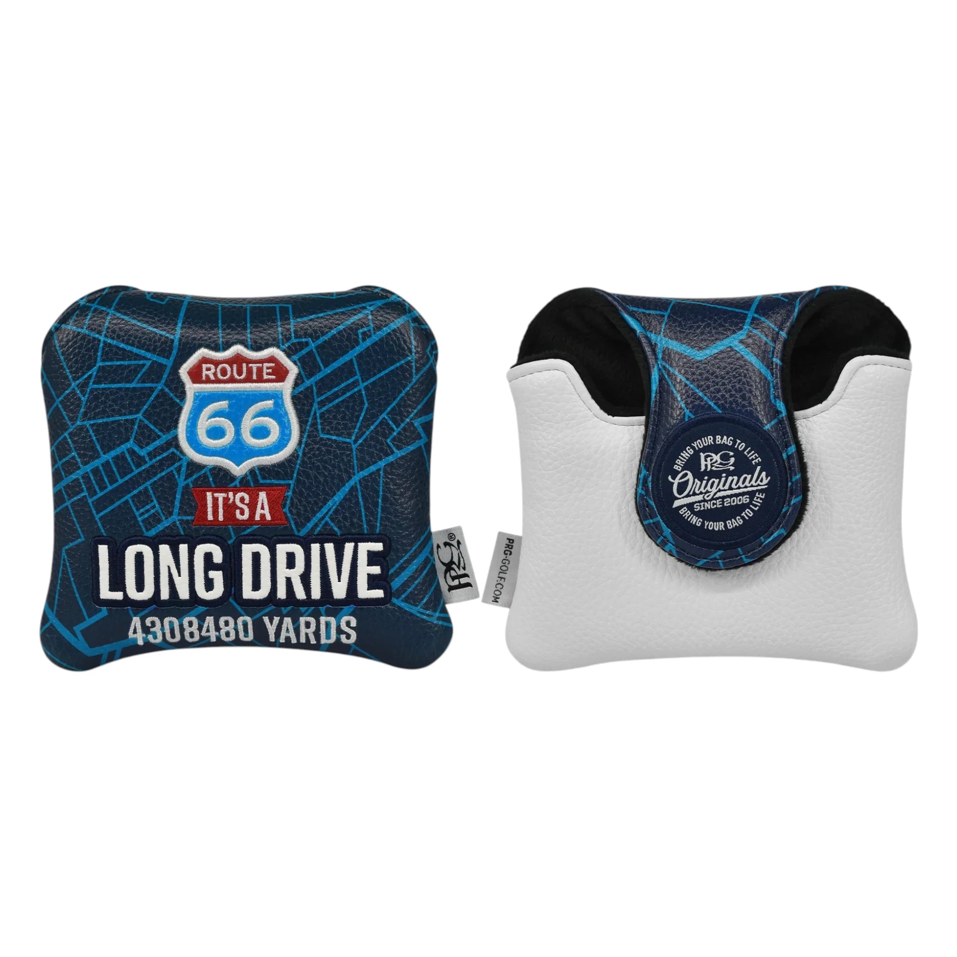 PRG Originals Route 66 Vintage Golf Headcover | Mallet