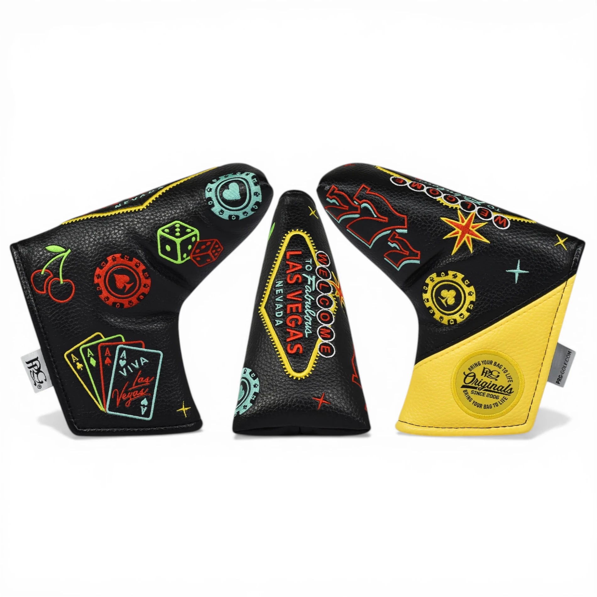 PRG Originals Neon Vegas Vintage Golf Headcover | Blade