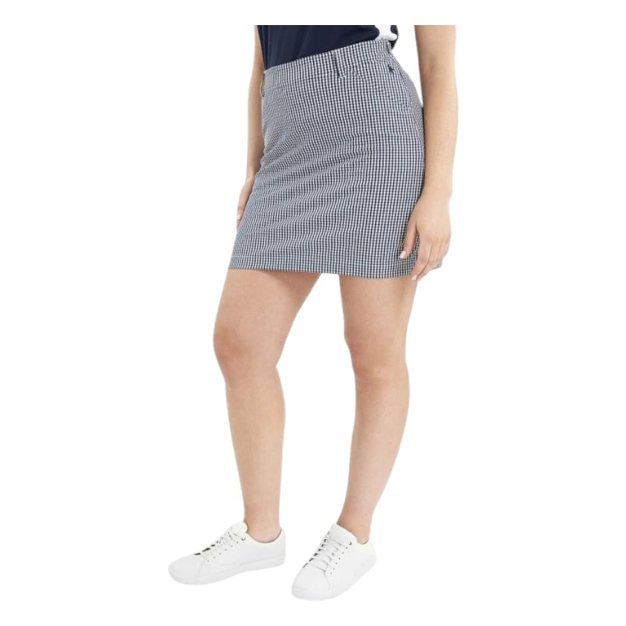 Green Lamb Ladies Olexa Gingham Skort SG24002
