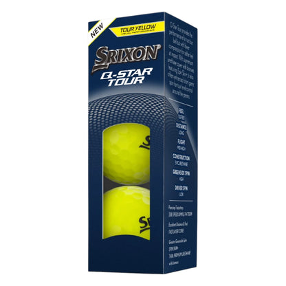 Srixon 2026 Q-Star Tour Golf Balls | Yellow