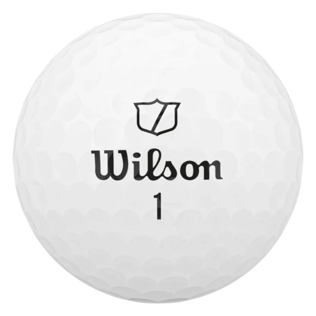 Wilson 2025 Staff Triad White Golf Balls | Double Dozen
