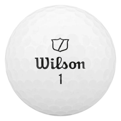 Wilson 2025 Staff Triad White Golf Balls | Double Dozen
