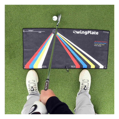 The Swing Plate Golf Towel