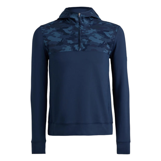 G/FORE Camo Brushed Back 1/4 Zip Golf Hoodie GMM000077