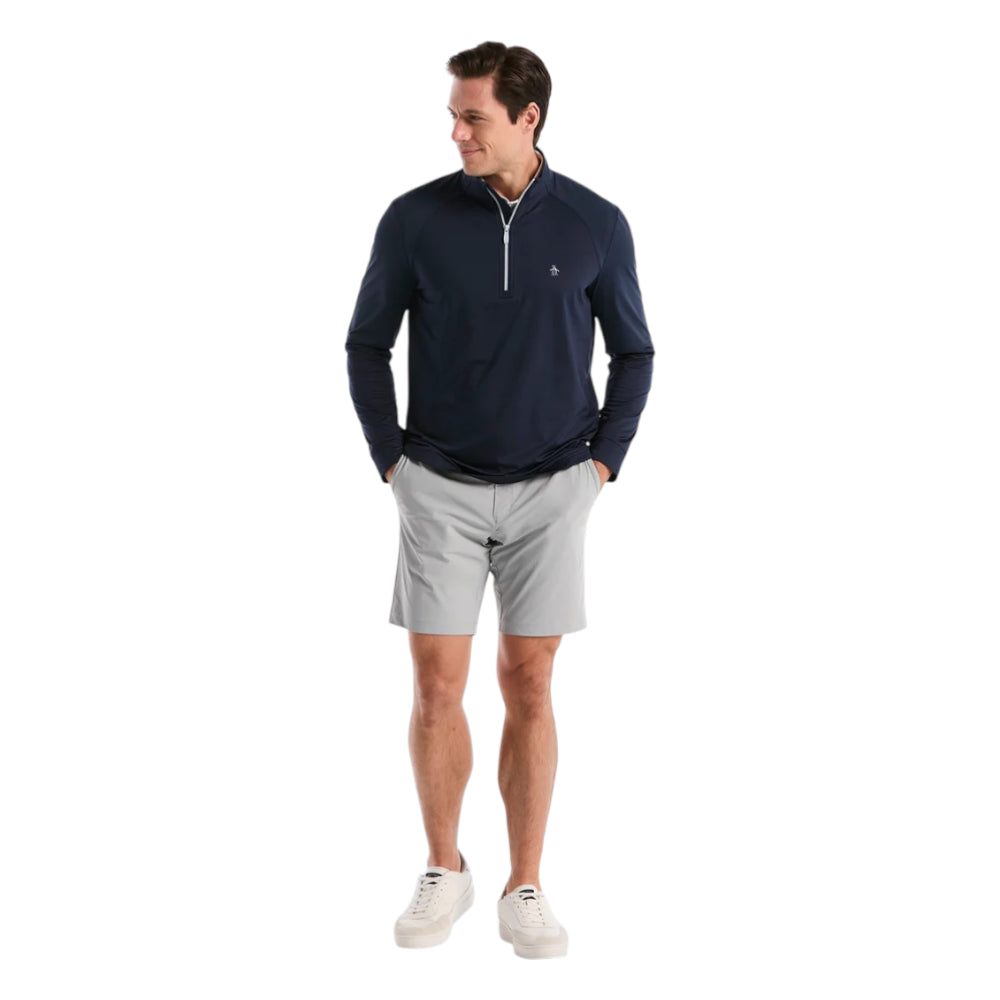 Original Penguin Mixed Media 1/4 Zip Golf Pullover OGKSG049