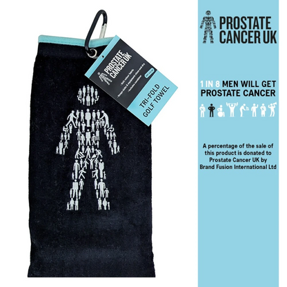 Prostate Cancer Tri Fold Golf Towel PCTW01K