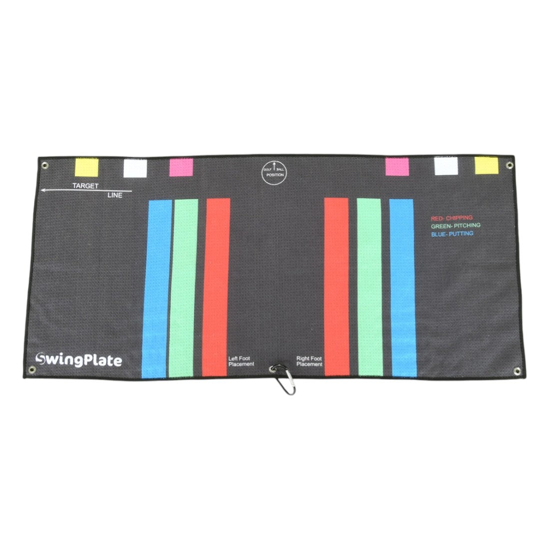 The Swing Plate Golf Towel