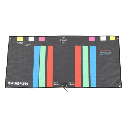 The Swing Plate Golf Towel