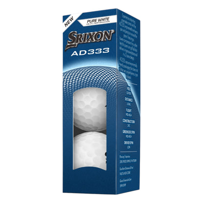Srixon 2026 AD333 Golf Balls | White