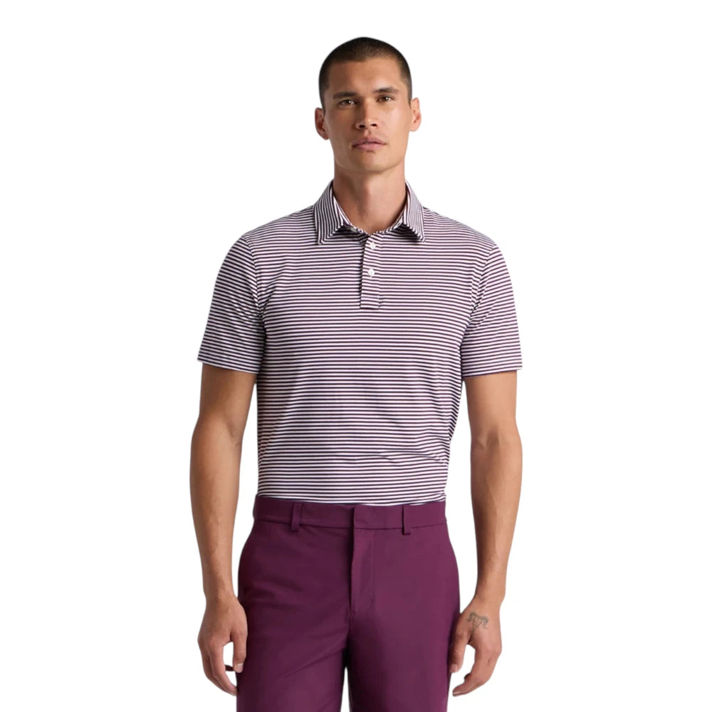G/FORE All Play Stripe Stretch Golf Polo Shirt GMP000111A