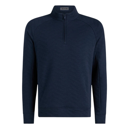 G/FORE Dunes Cotton Quilted 1/4 Zip Golf Mid Layer GMM000078