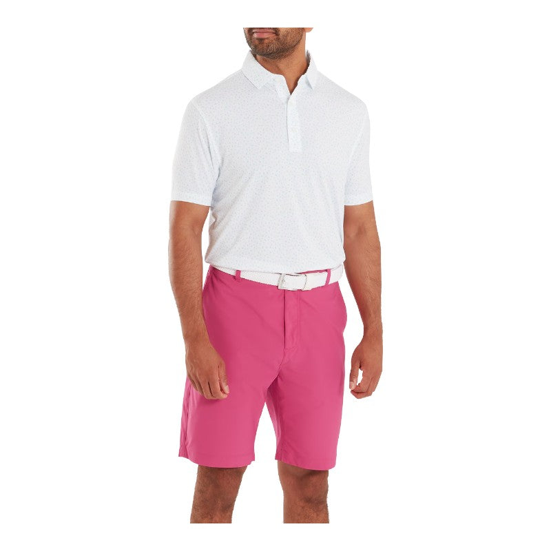 FootJoy Bird Print Lisle Golf Polo Shirt 37797
