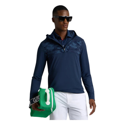 G/FORE Camo Brushed Back 1/4 Zip Golf Hoodie GMM000077