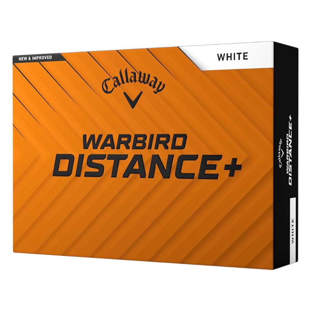 Callaway Warbird Distance Plus Golf Balls | White
