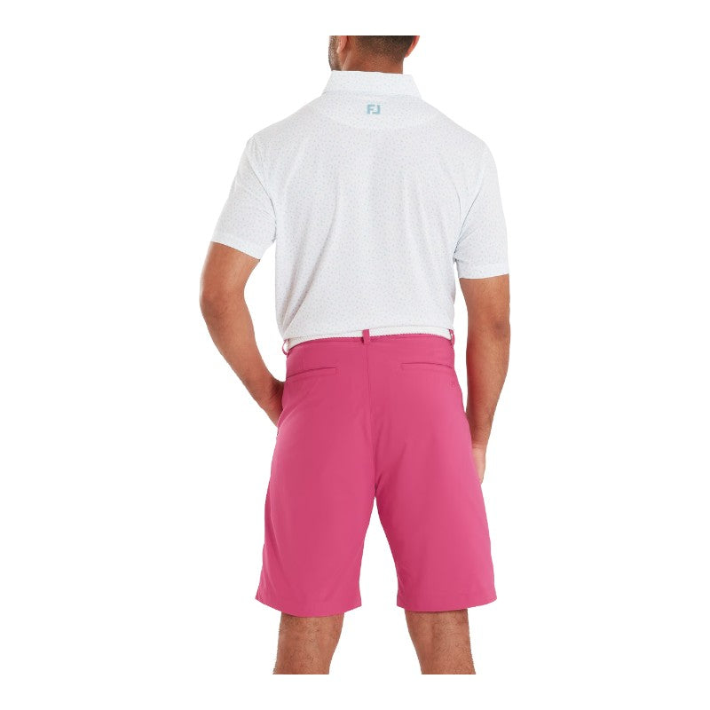FootJoy Bird Print Lisle Golf Polo Shirt 37797