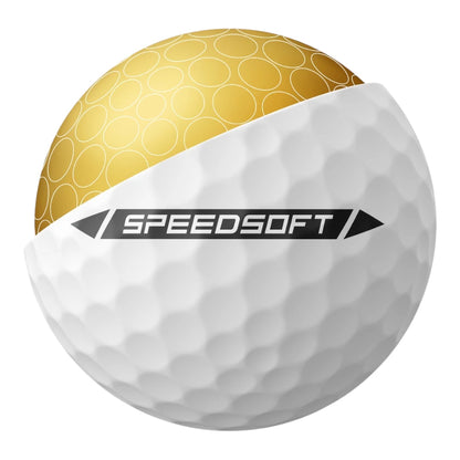 TaylorMade Speed Soft Golf Balls | 15 Pack