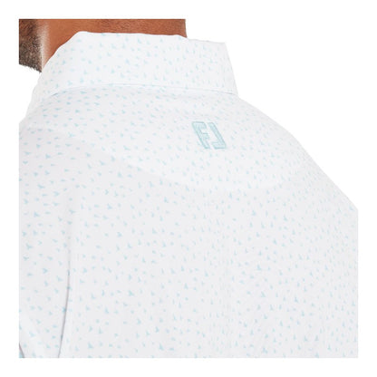 FootJoy Bird Print Lisle Golf Polo Shirt 37797