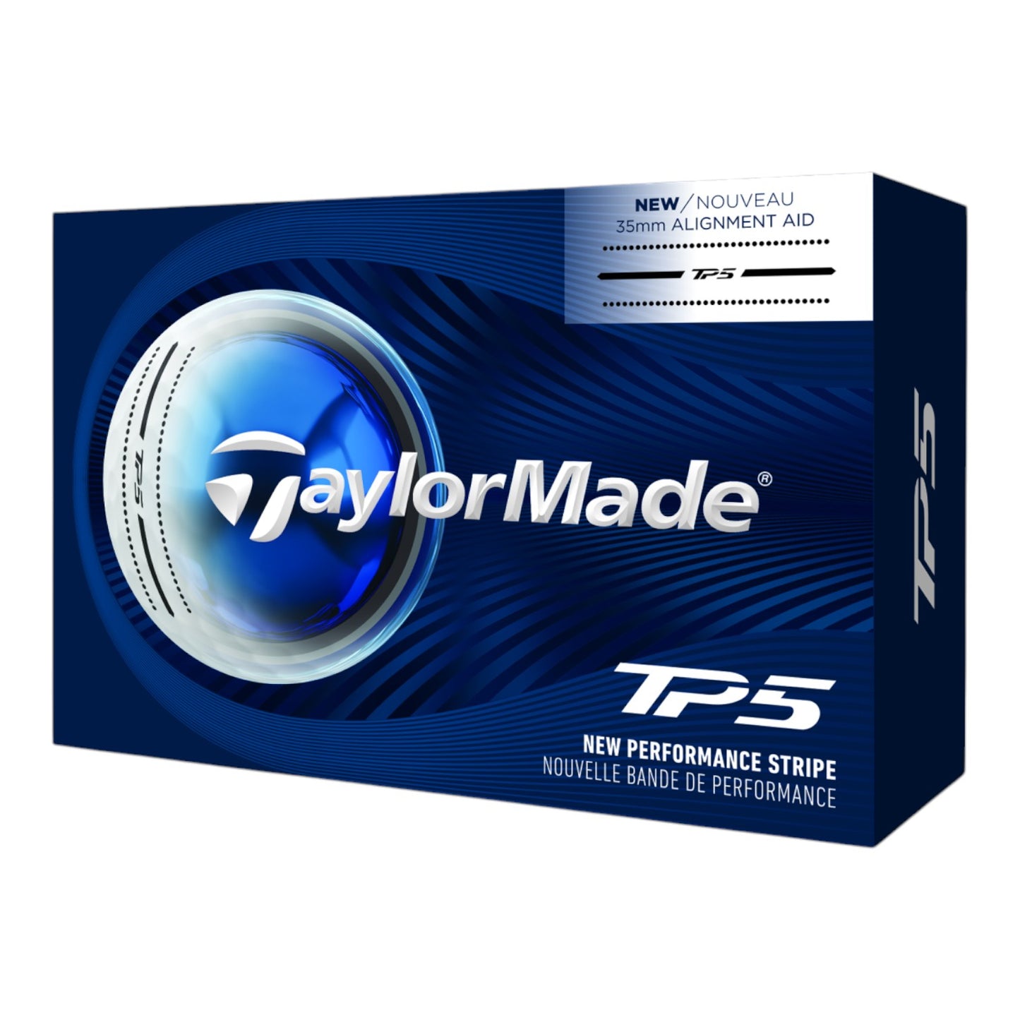 Taylormade 2026 TP5 Performance Stripe Golf Balls | 6 Ball Pack