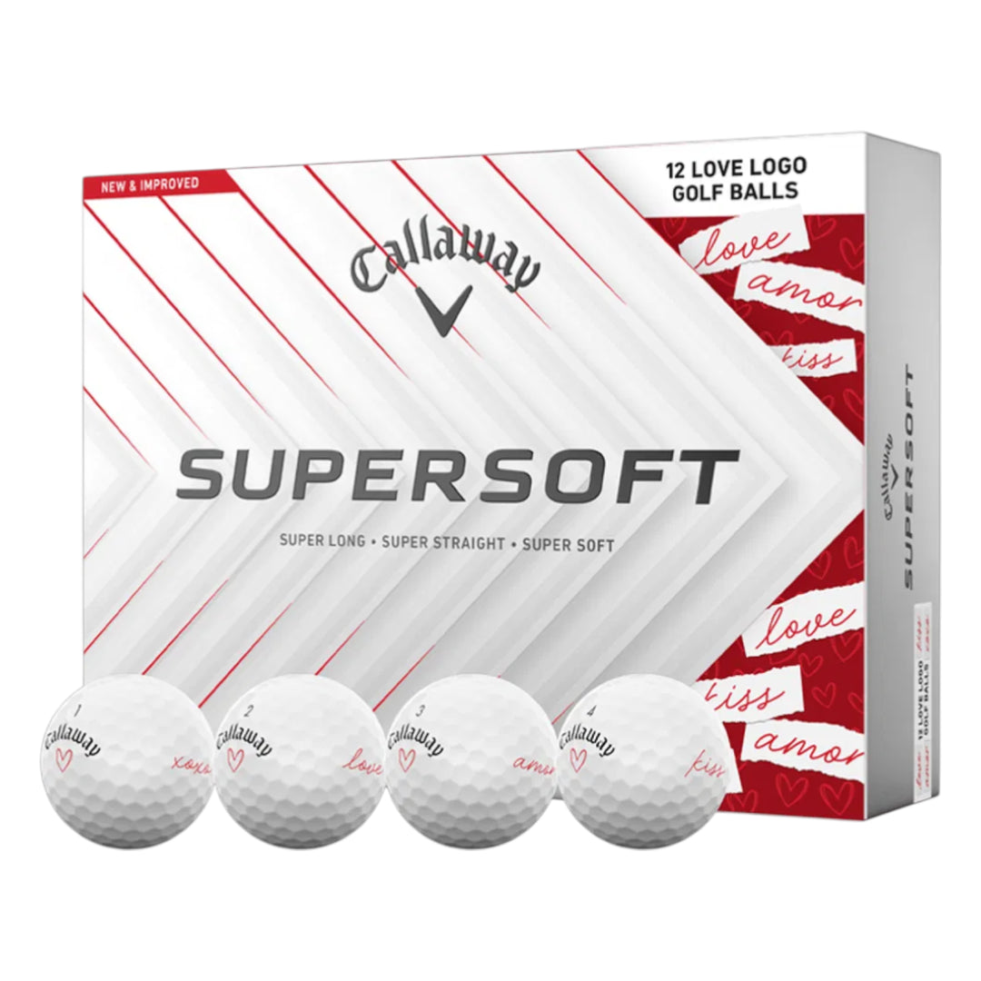 Callaway Supersoft Valentine Golf Balls