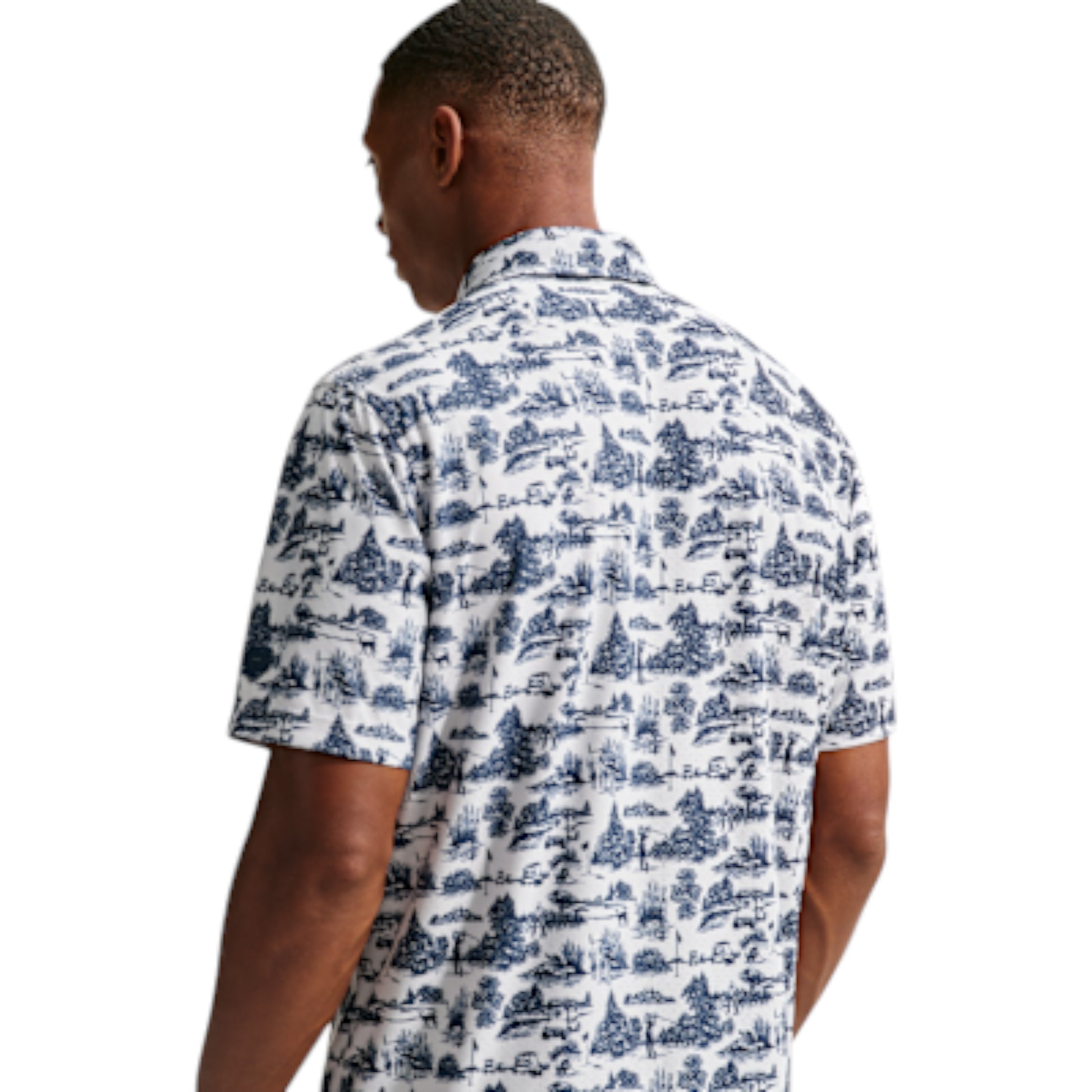 Nike Tailored Toile Golf Polo Shirt IO2167