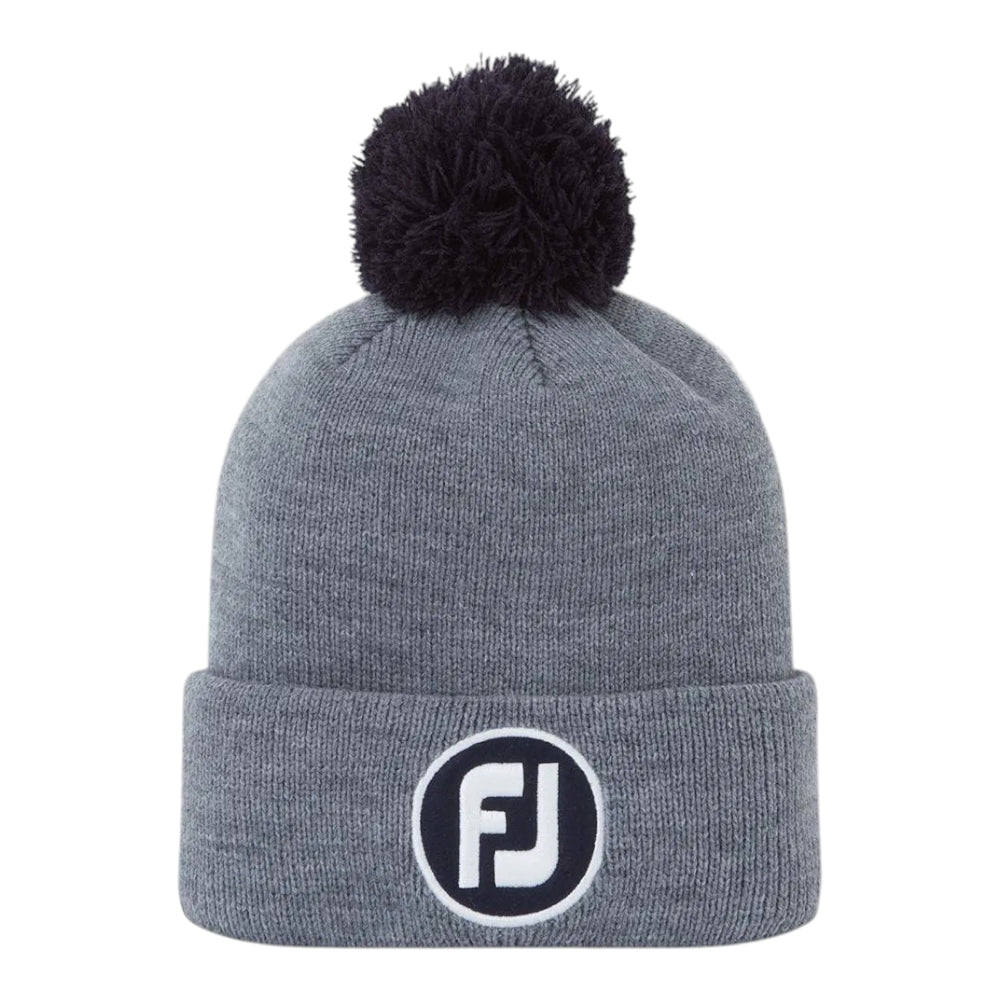 FootJoy Solid Pom Pom Golf Beanie FH22BSPOM