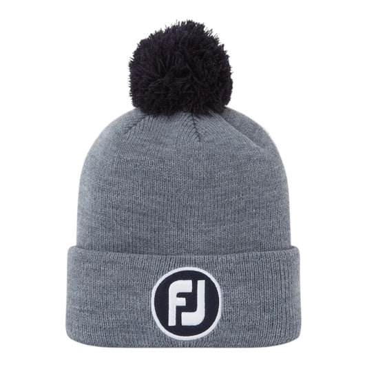 FootJoy Solid Pom Pom Golf Beanie FH22BSPOM