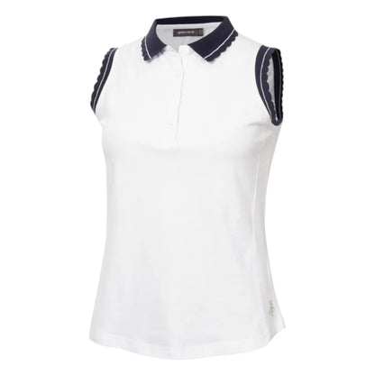 Green Lamb Ladies Octavia Sleeveless Club Polo Shirt SG25066