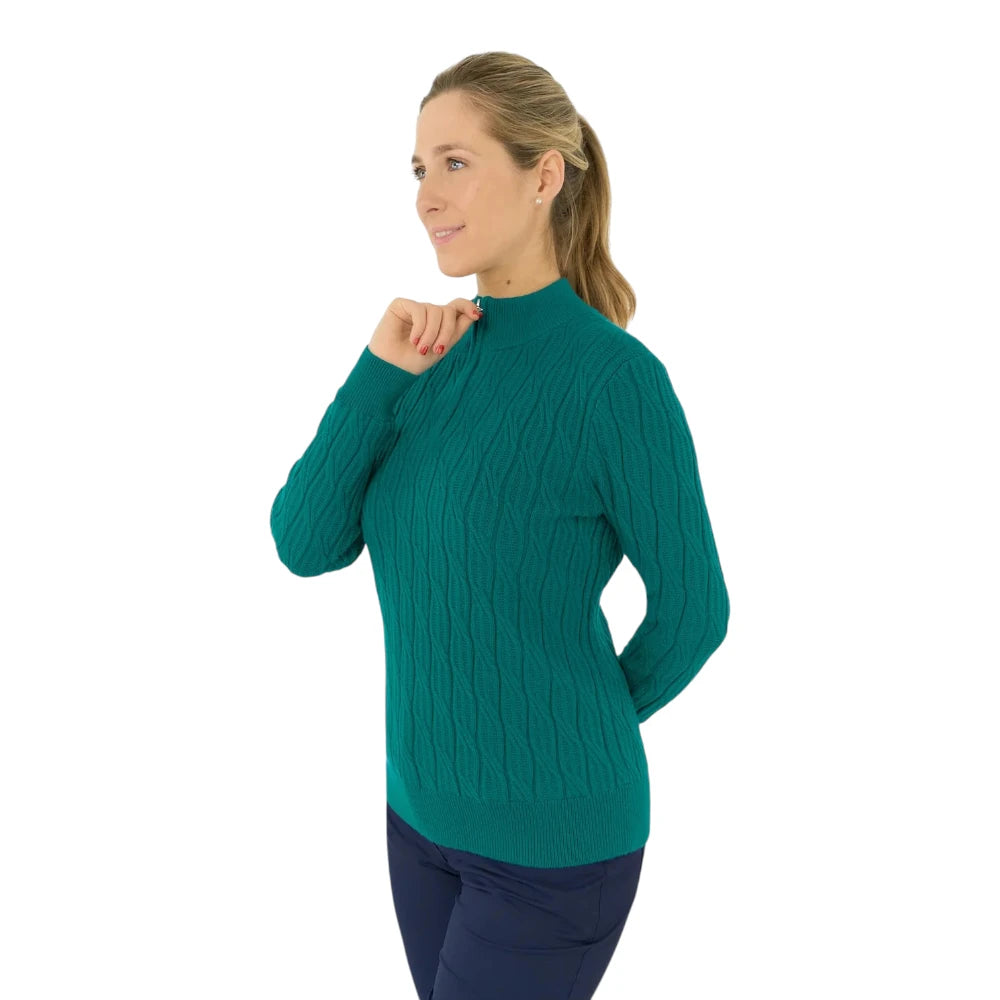 Pure Golf Ladies Sarah Roll Neck Golf Midlayer PG-68521