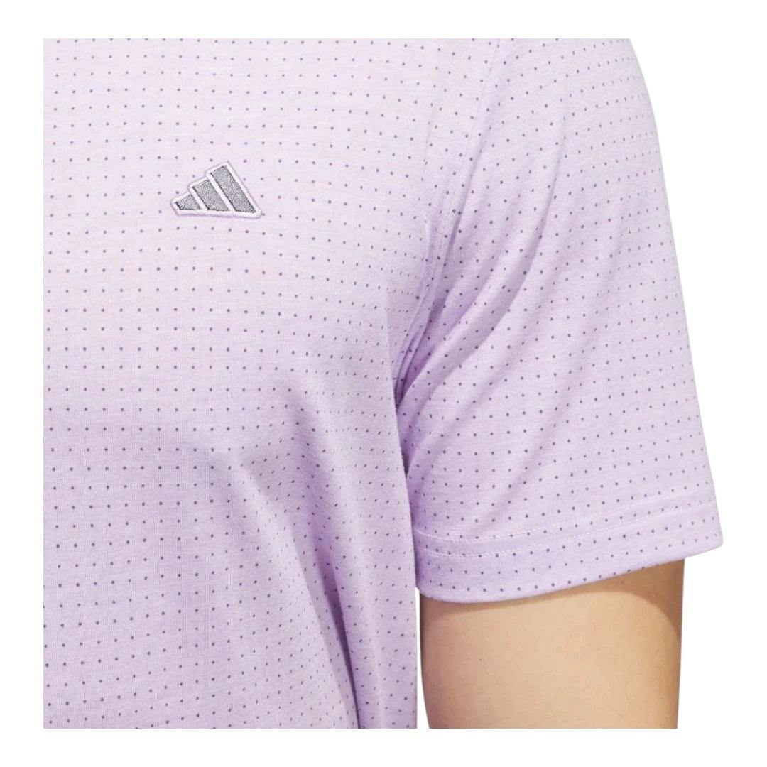 adidas Go-To Rise Print Golf Polo Shirt KA7922