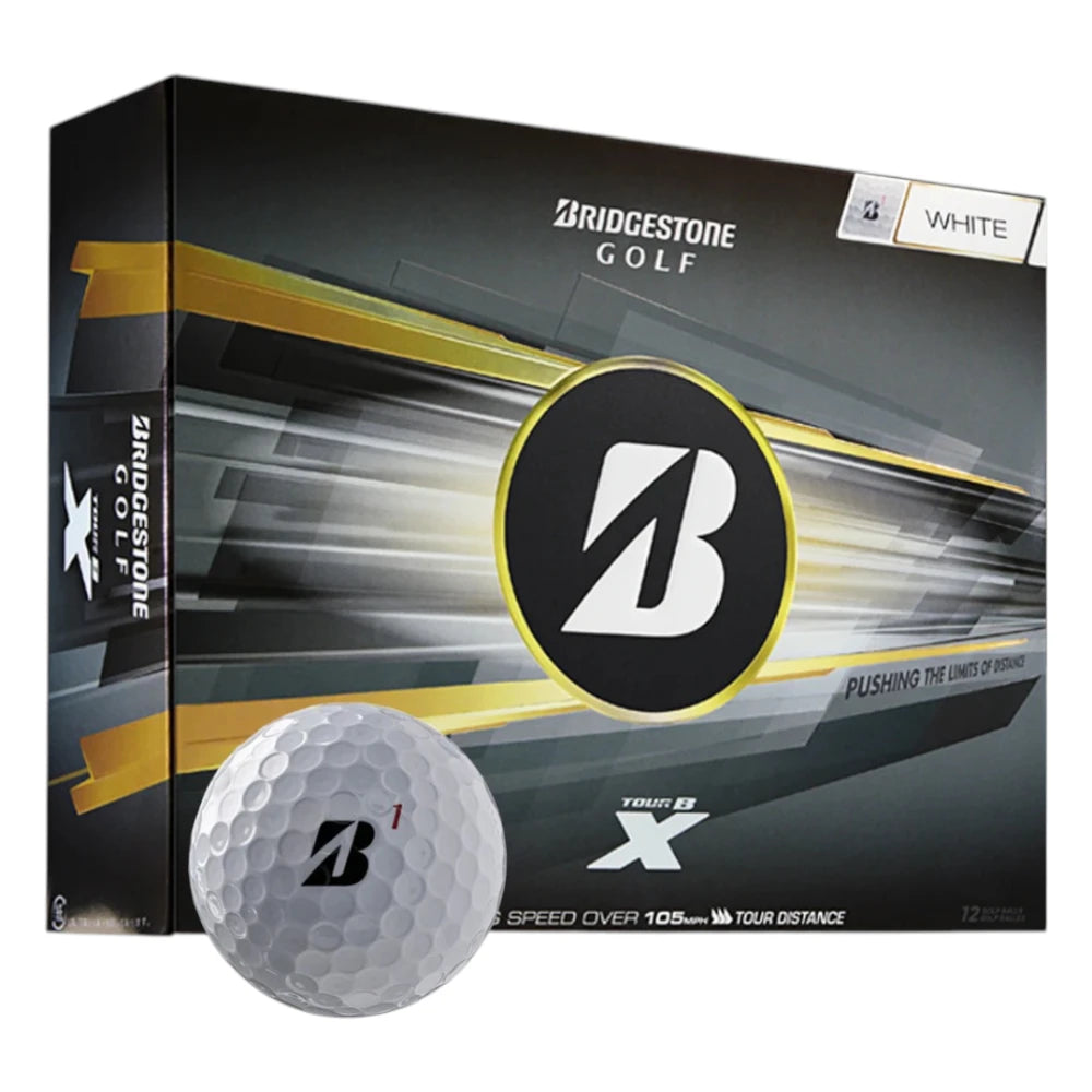 Bridgestone 2026 Tour B X Golf Balls | White