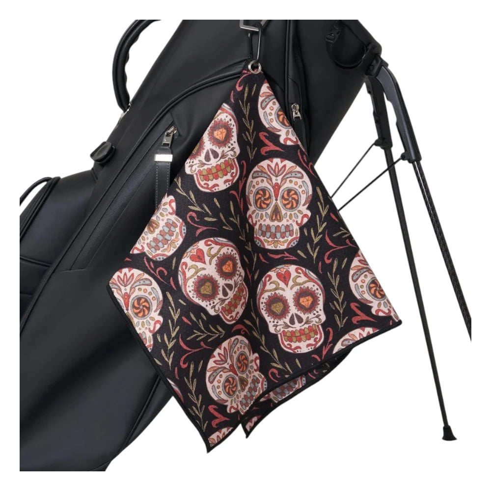 Skins Golf Dia de los Muertos Towel