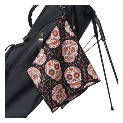 Skins Golf Dia de los Muertos Towel