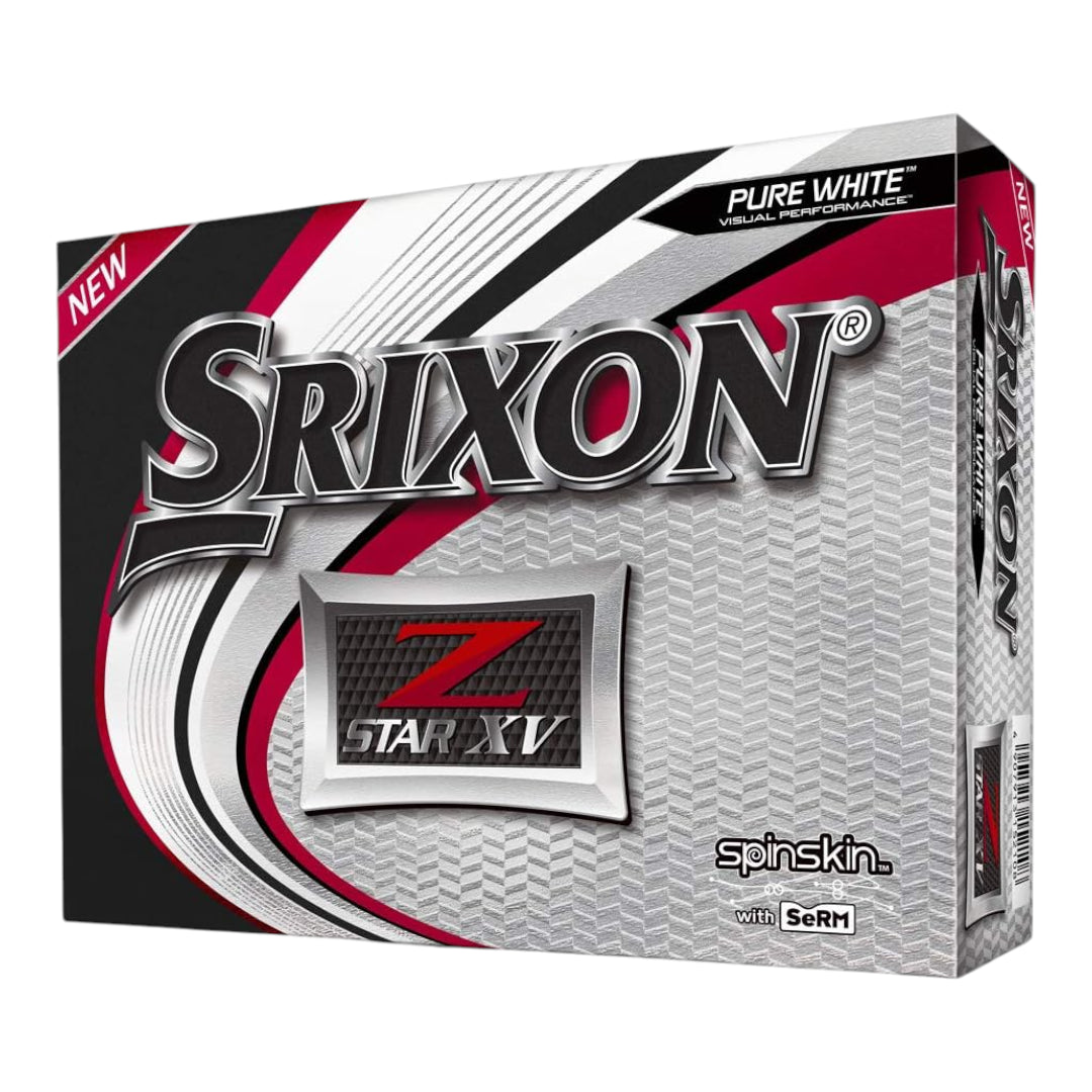 Srixon 2019 Z Star XV Golf Balls | White