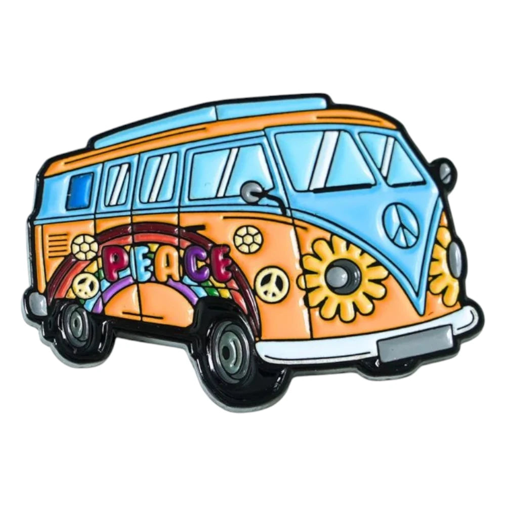 Skins Golf Hippie Van Ball Marker