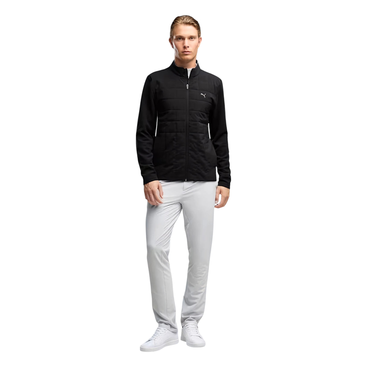 Puma Cloudspun Fleece Hybrid Golf Jacket 638375